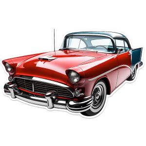 plymouth barracuda sticker (copy)
