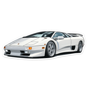 lancia delta hf sticker (copy)