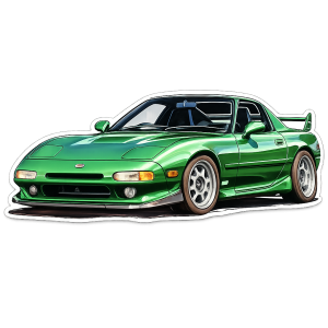 mazda rx 7 fd sticker (copy)