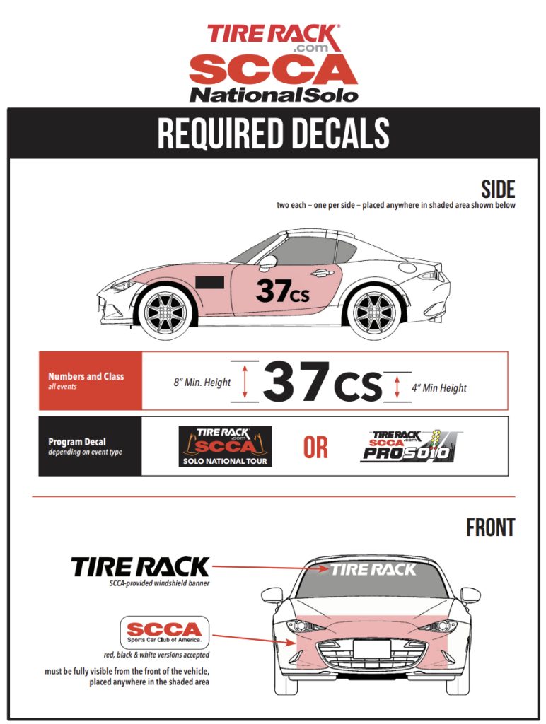 scca decal position