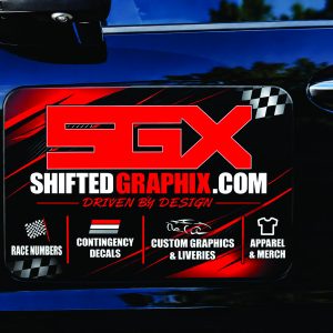 Custom Business Vehicle Door Graphics