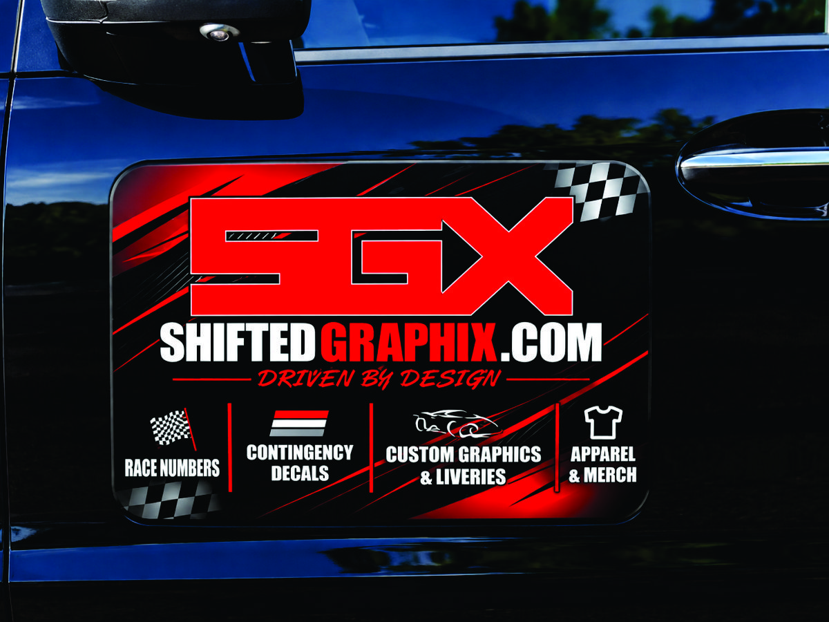 Custom Business Vehicle Door Graphics